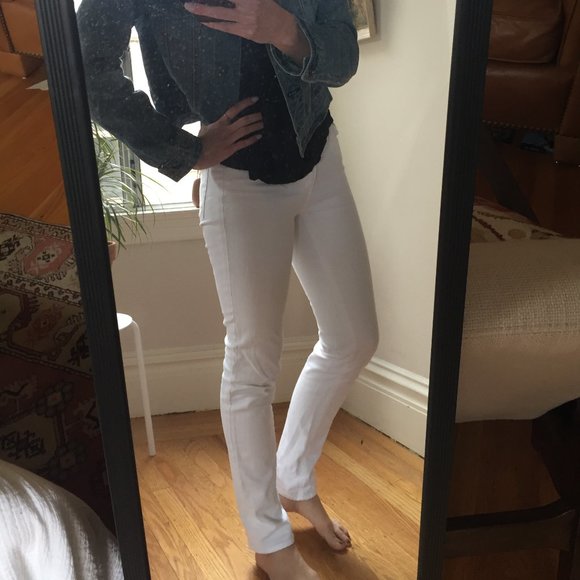 Adriano Goldschmied White Jeans the Prima - Picture 4 of 12